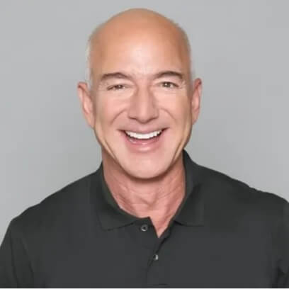 Jeff Bezos – दुनिया के सबसे अमीर लोगों की लिस्ट में शामिल 2025
या
Jeff Bezos – Amazon Founder in Top Billionaires 2025
